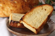 Homemade focaccia